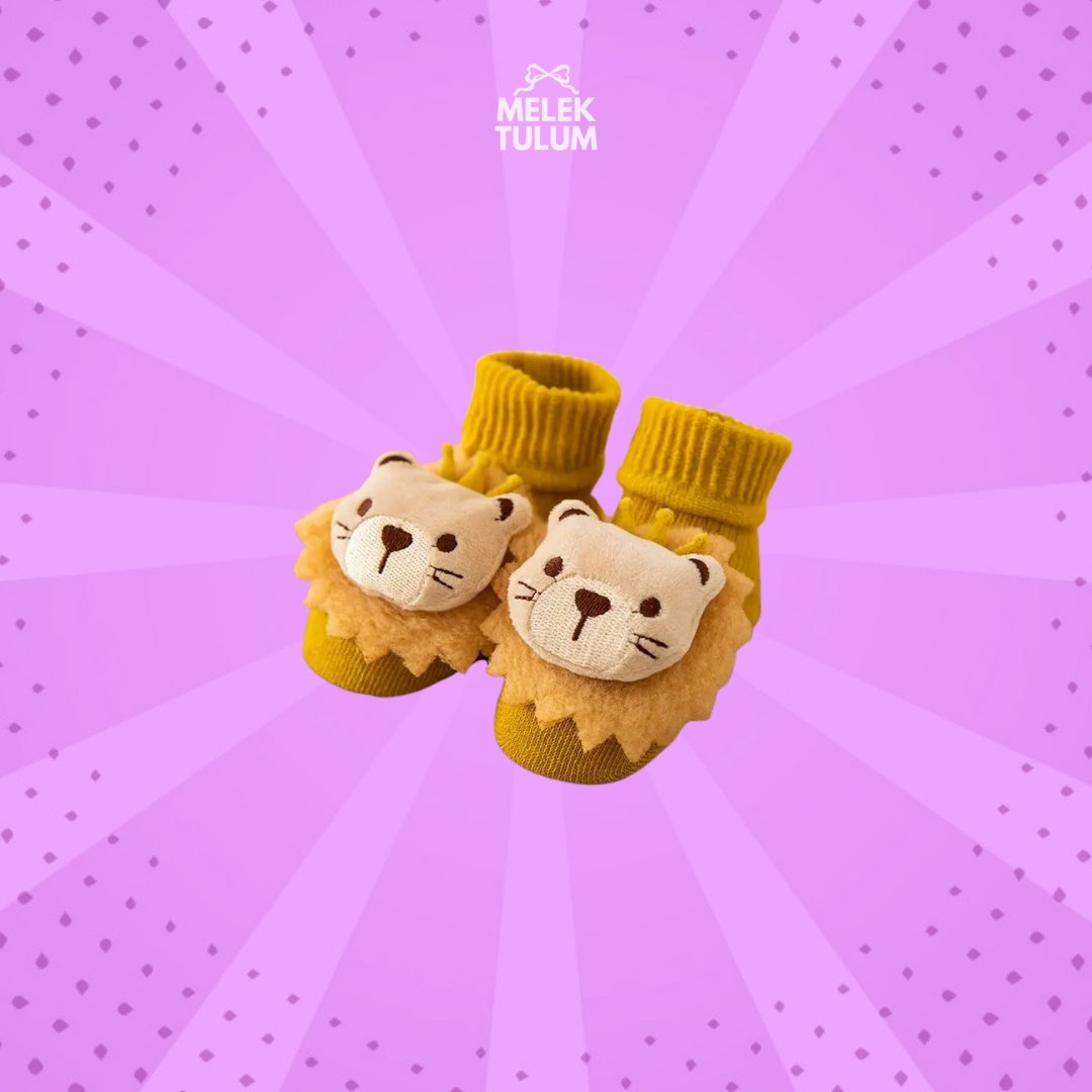Pofuduk Bebek Çorabı (0-3 Yaş)