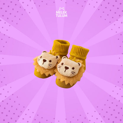 Pofuduk Bebek Çorabı (0-3 Yaş)