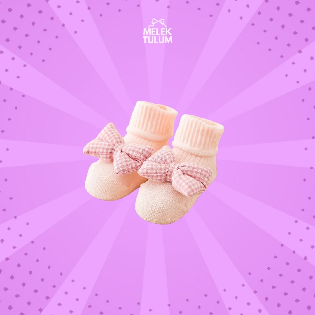 Pofuduk Bebek Çorabı (0-3 Yaş)